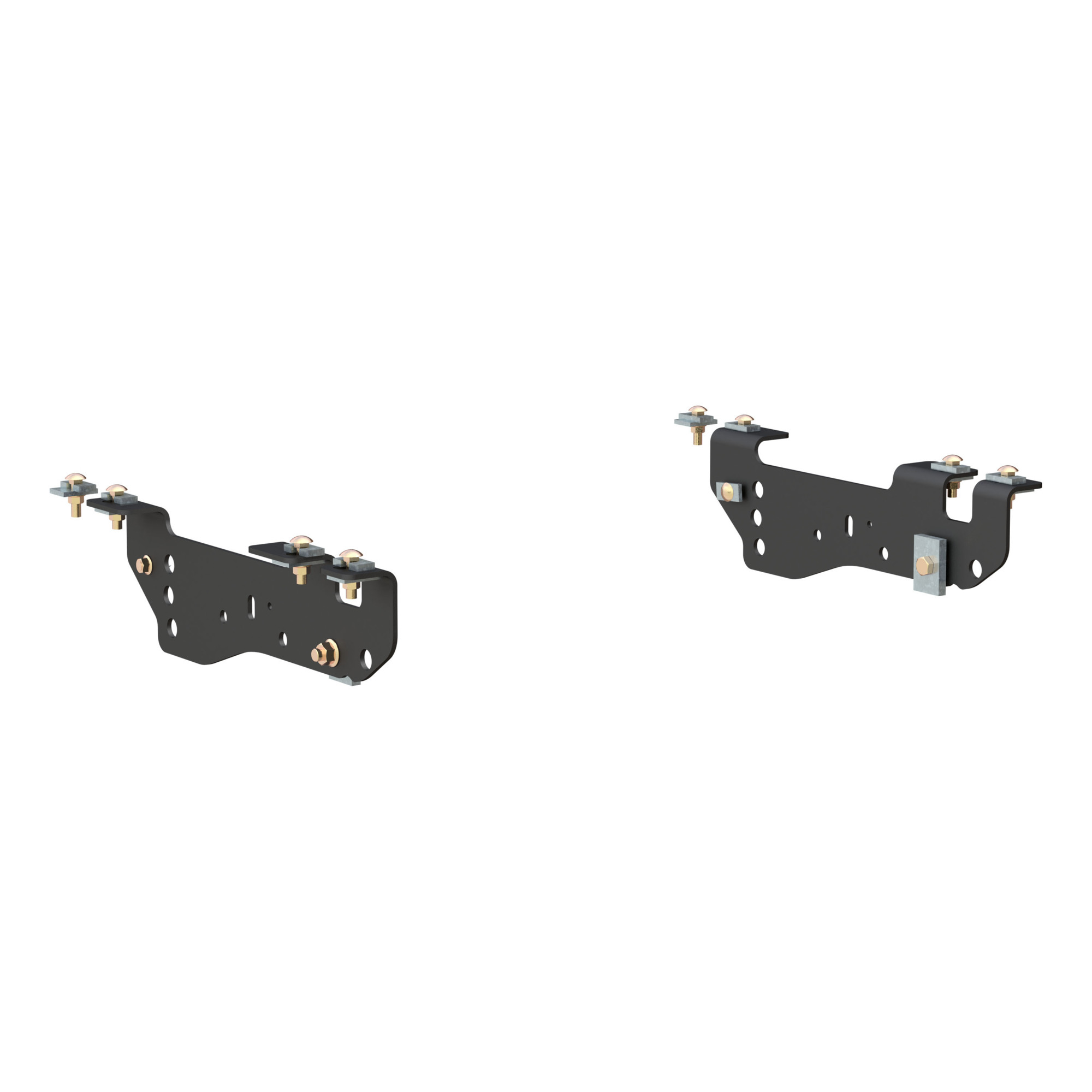 CURT Custom 5th Wheel Brackets, For Fits 2005-2010 Ford F-250 Super-Duty, 2005-2010 Ford F-350 Super-Duty, 2008-2010 Ford F-450 Super-Duty Trucks, Model# 16443